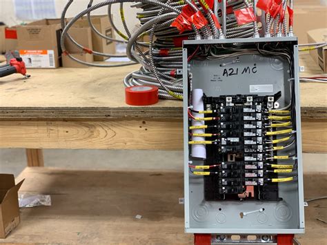 does electrical panel interfere with network supply box|too close to electrical panel.